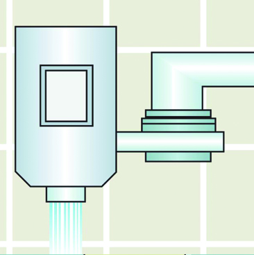Faucet-mounted filter