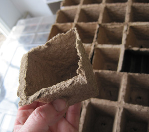 Square cardboard cartons