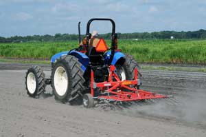 tine weeder on tractor