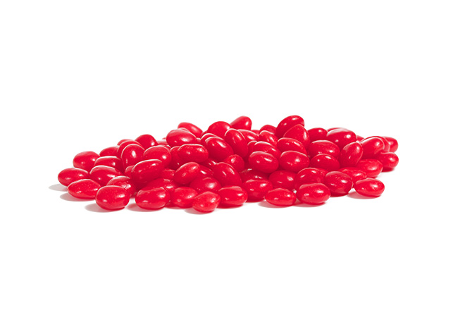 round red cinnamon candies