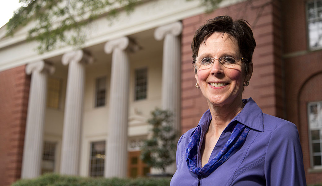 College of Veterinary Medicine faculty member Corrie Brown will administer a new U.S Department of Agriculture Foreign Agricultural Service grant that will allow UGA to host and train visiting veterinary and agricultural educators from Africa. (Photo by Andrew Davis Tucker)