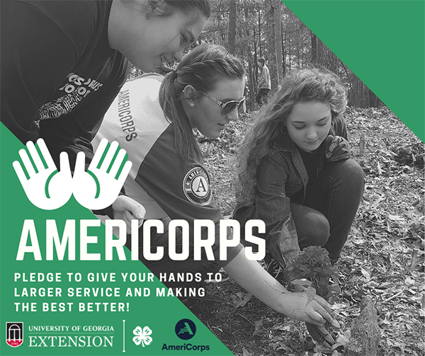AmeriCorps: Pledge to give your hands to larger serving and making the best better. 