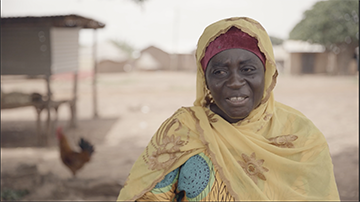 Ghanaian mother speaking
