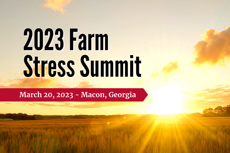 The 2023 Rural Farm Stress Summit will be held March 20 at Mercer University.